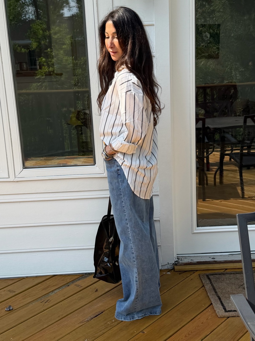 Striped Button-Down Shirt - Picture 5 of 5